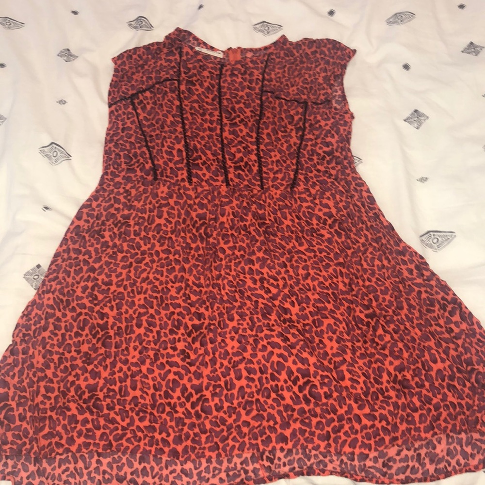 Rusty bright summer dress.